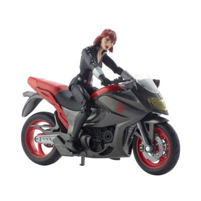 Marvel Legends Series 6-inch Black Widow with Motorcycle   566055079
